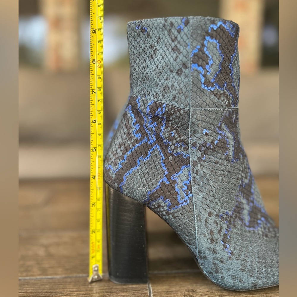 Free People Nolita Snakeskin Ankle Boots Women’s Size US 8 EU 38 - Picture 11 of 14